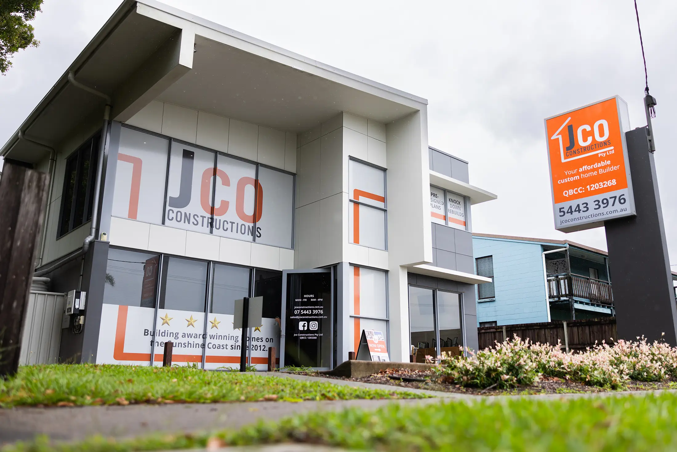 Head Office 78 Nicklin Way, Parrearra - J Co Constructions