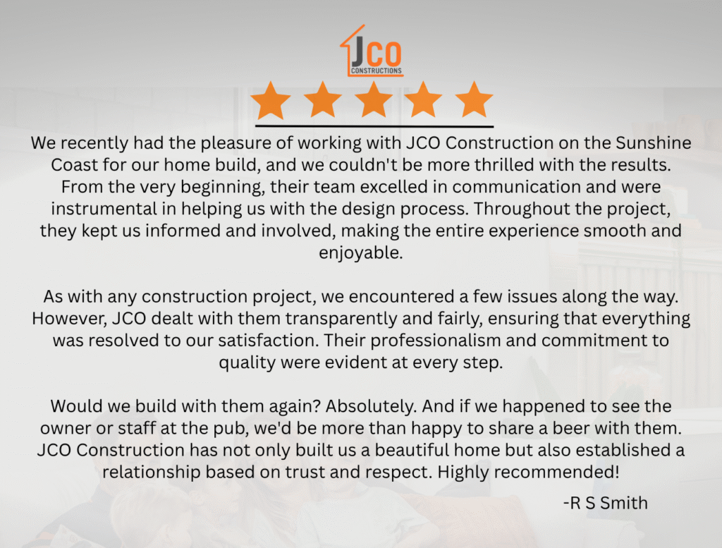 J Co Construction 5 star review